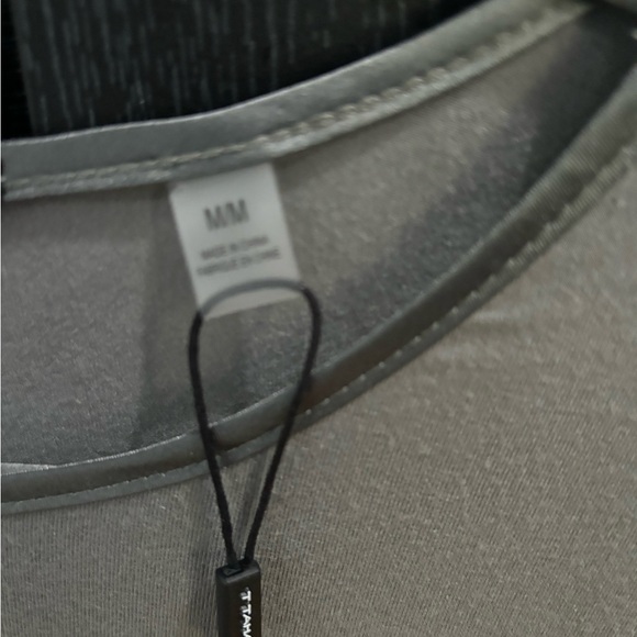 Tahari Gray Blouse Shirt - Picture 4 of 5